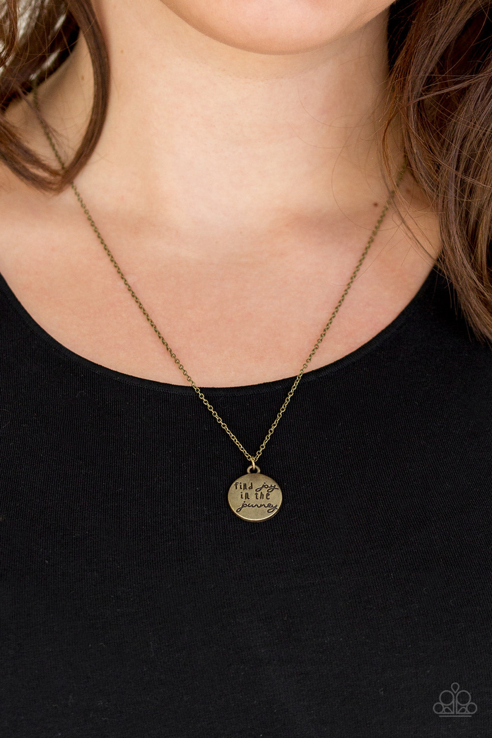 Find Joy – Brass | Paparazzi Necklace