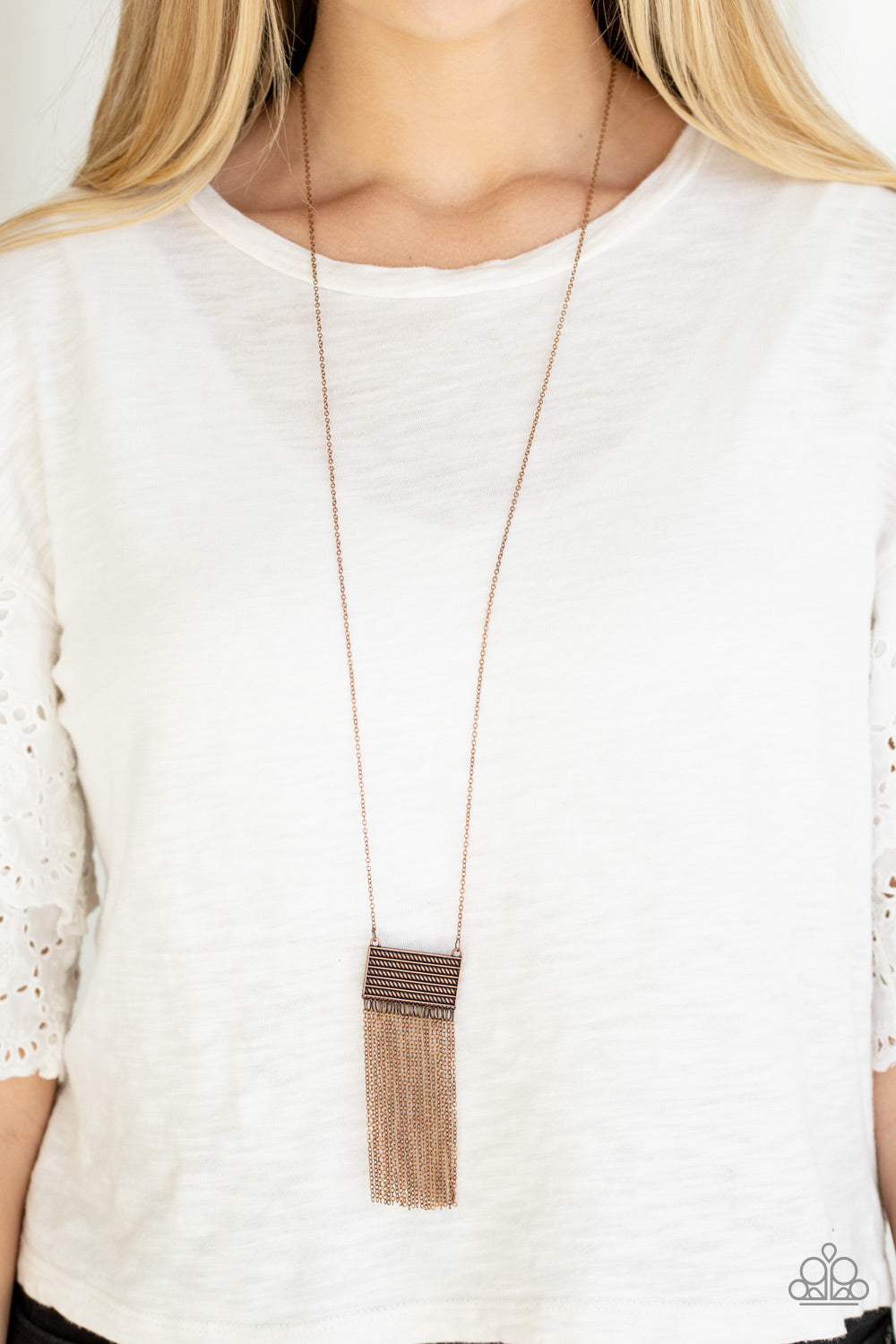 Totally Tassel – Copper | Paparazzi Necklace