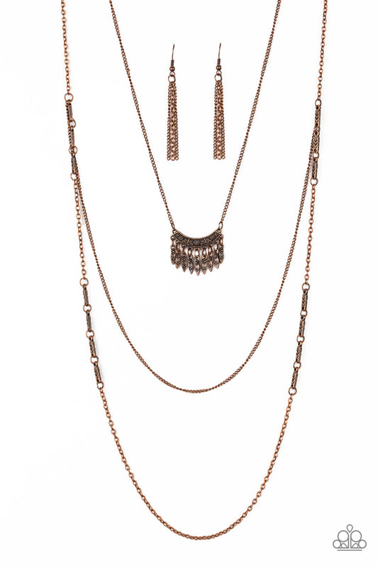 Homestead Harvest - – Copper | Paparazzi Necklace