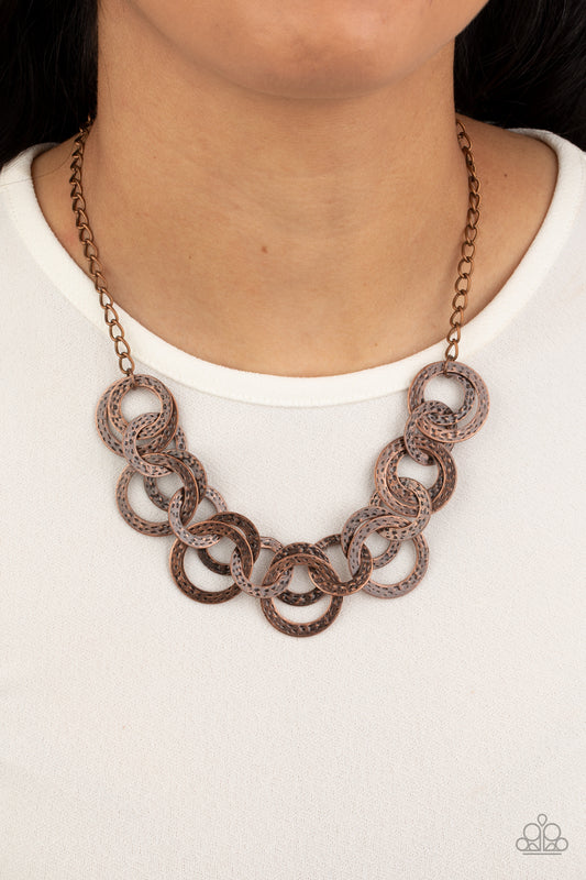 Treasure Tease – Copper | Paparazzi Necklace