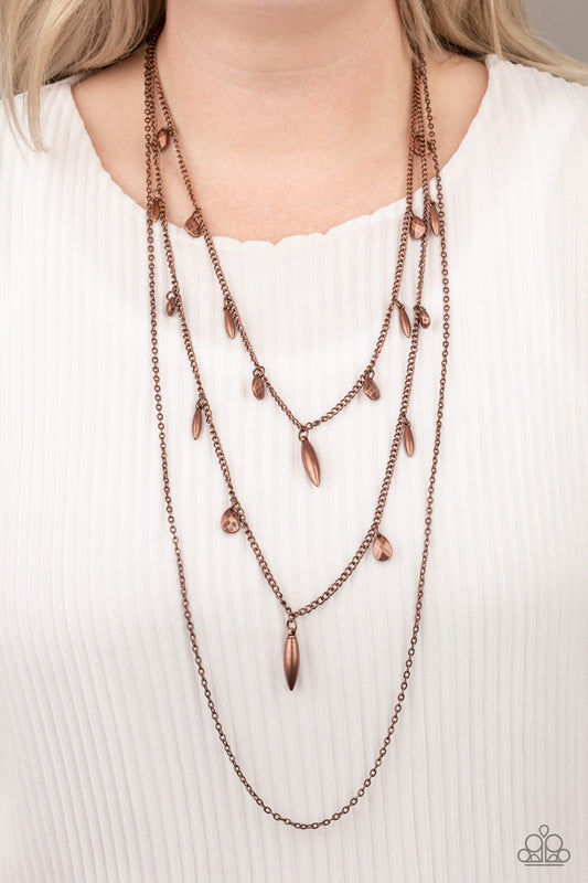 Bravo Bravado – Copper | Paparazzi Necklace