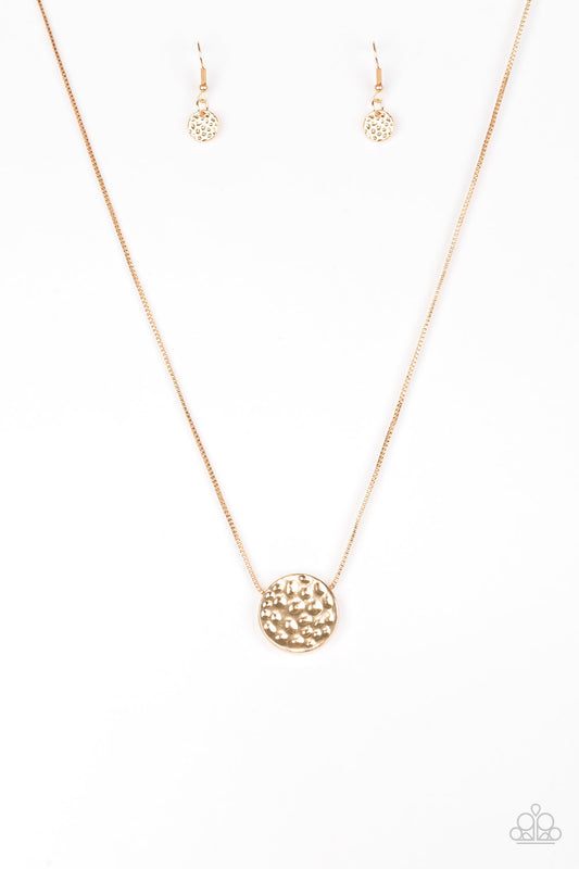 The BOLD Standard – Gold | Paparazzi Necklace