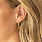 Colorful Cadence – Orange | Paparazzi Necklace