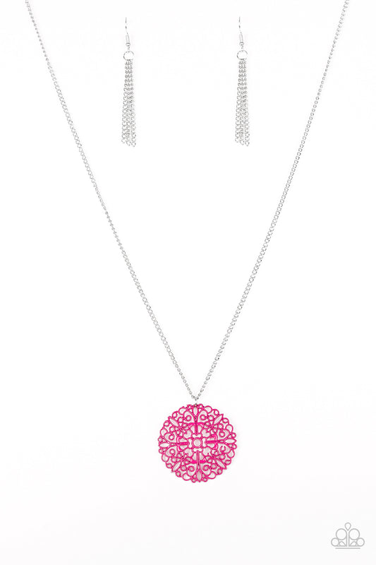 Midsummer Musical – Pink | Paparazzi Necklace
