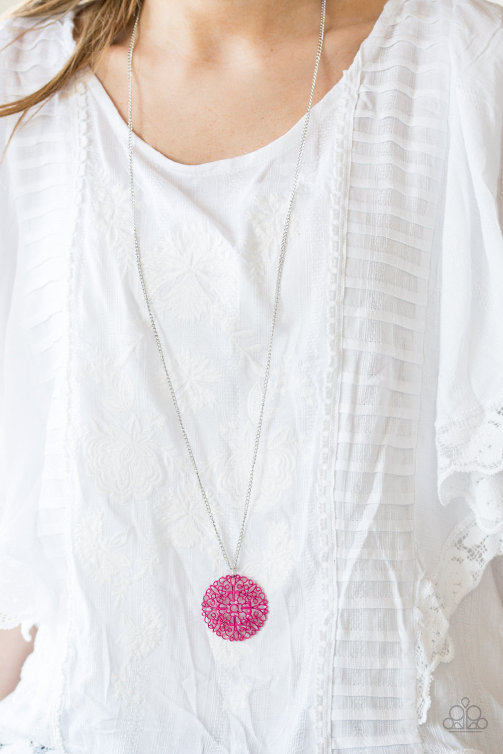 Midsummer Musical – Pink | Paparazzi Necklace