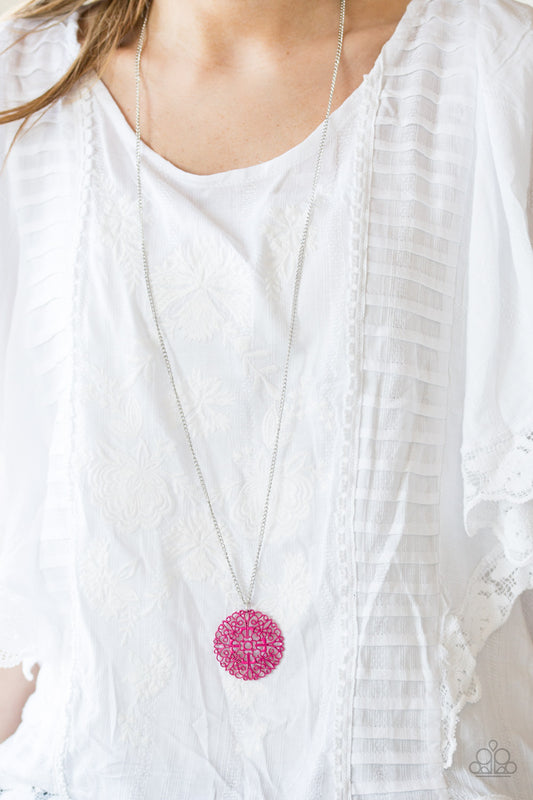 Midsummer Musical – Pink | Paparazzi Necklace