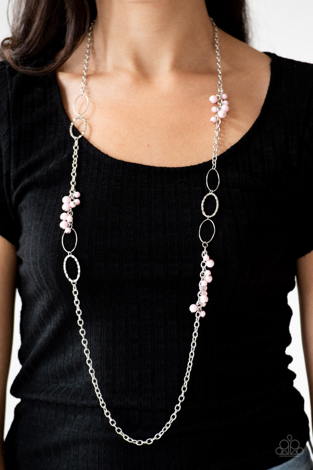 Flirty Foxtrot – Pink | Paparazzi Necklace