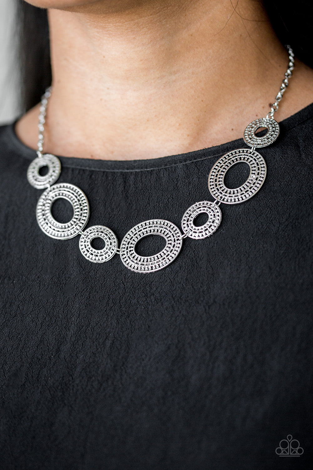 Basically Baltic – Silver | Paparazzi Necklace