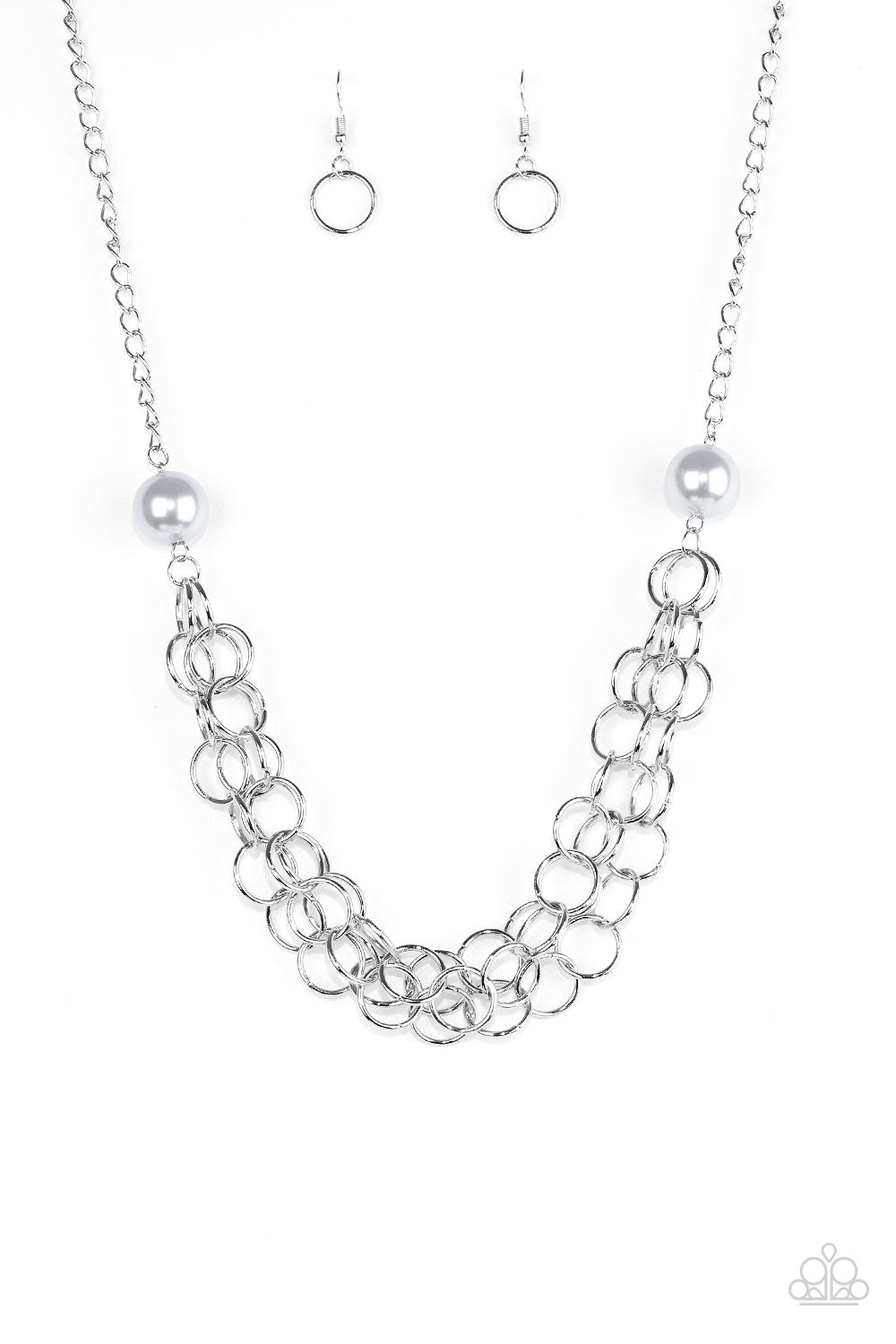 Daring Diva – Silver | Paparazzi Necklace