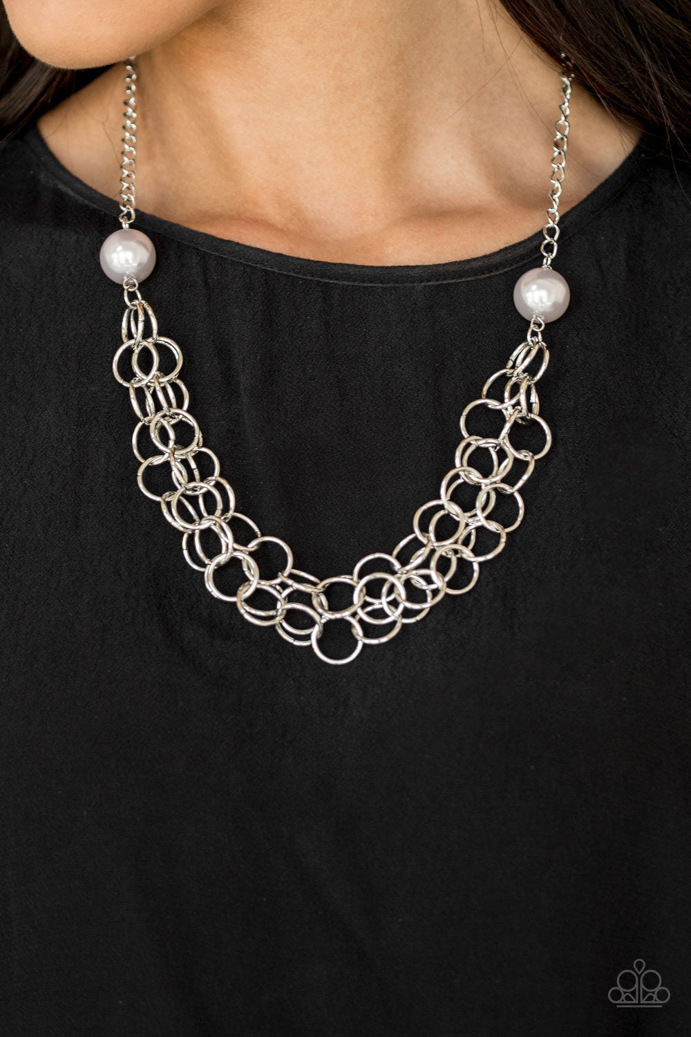 Daring Diva – Silver | Paparazzi Necklace