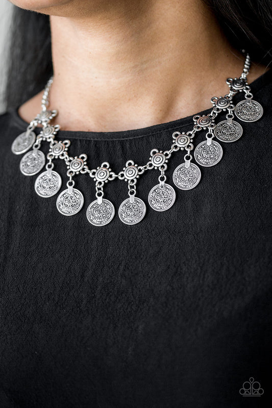 Walk The Plank – Silver | Paparazzi Necklace