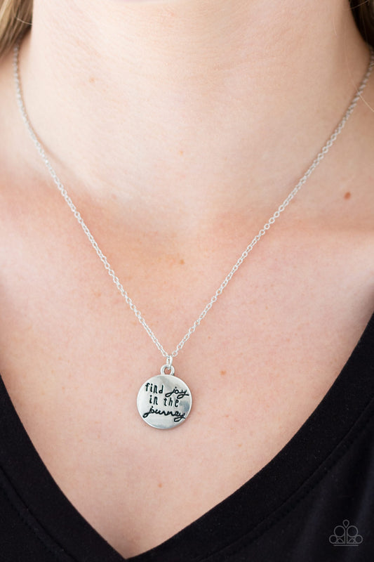 Find Joy – Silver | Paparazzi Necklace