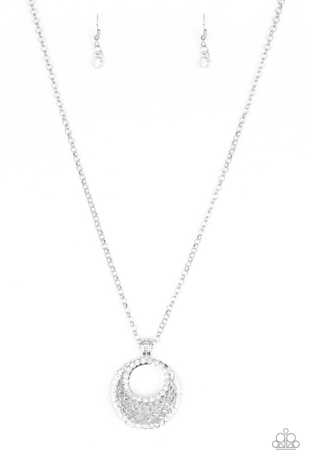 Net Worth – White | Paparazzi Necklace
