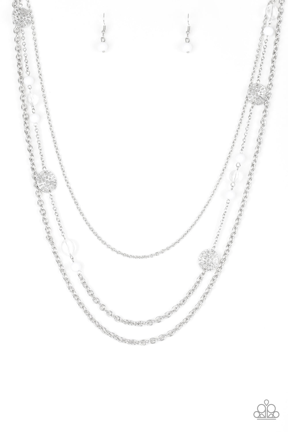 Pretty Pop-tastic! – White | Paparazzi Necklace