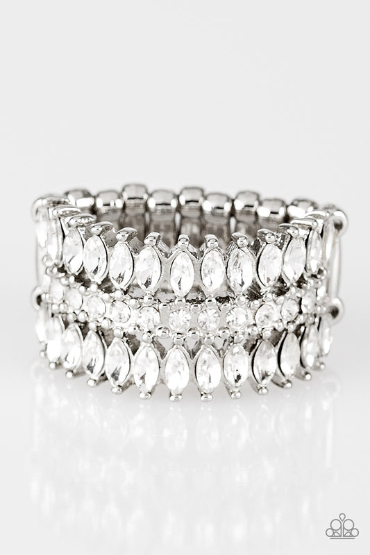 Treasury Fund – White | Paparazzi Ring