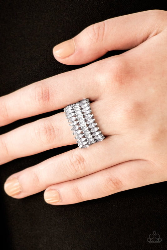 Treasury Fund – White | Paparazzi Ring