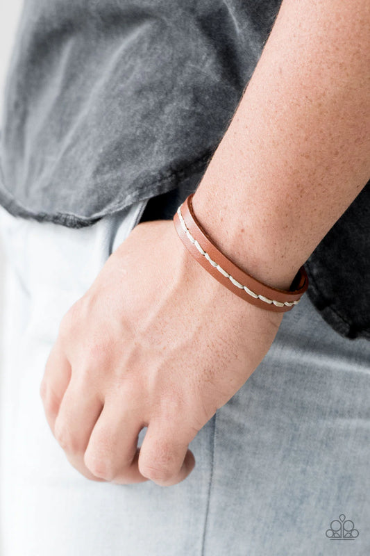 First Class Traveler – Brown | Paparazzi Bracelet