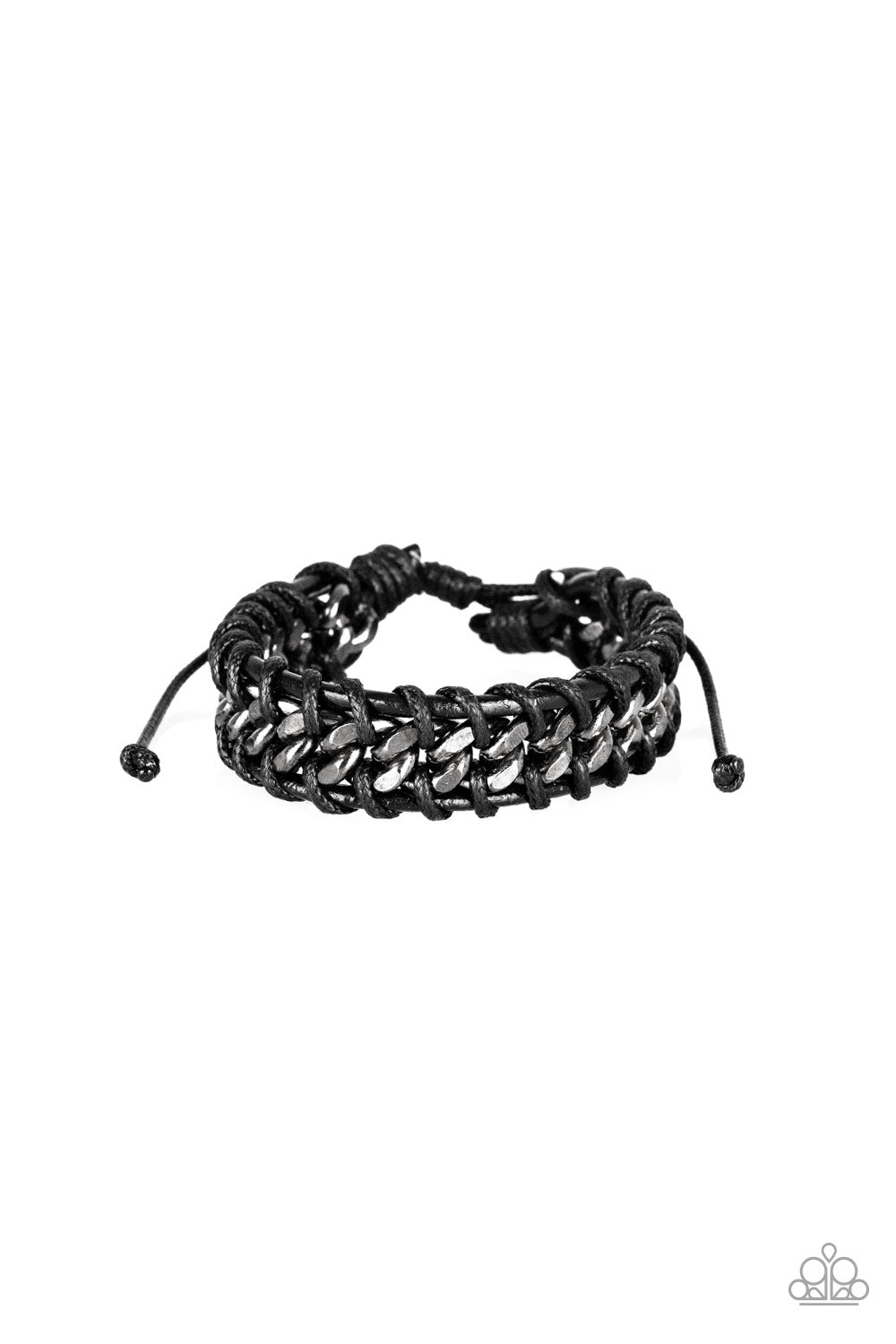 Racer Edge – Black | Paparazzi Bracelet