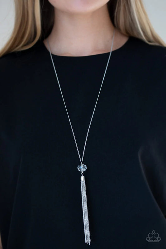 Socialite of the Season – Silver | Paparazzi Necklace