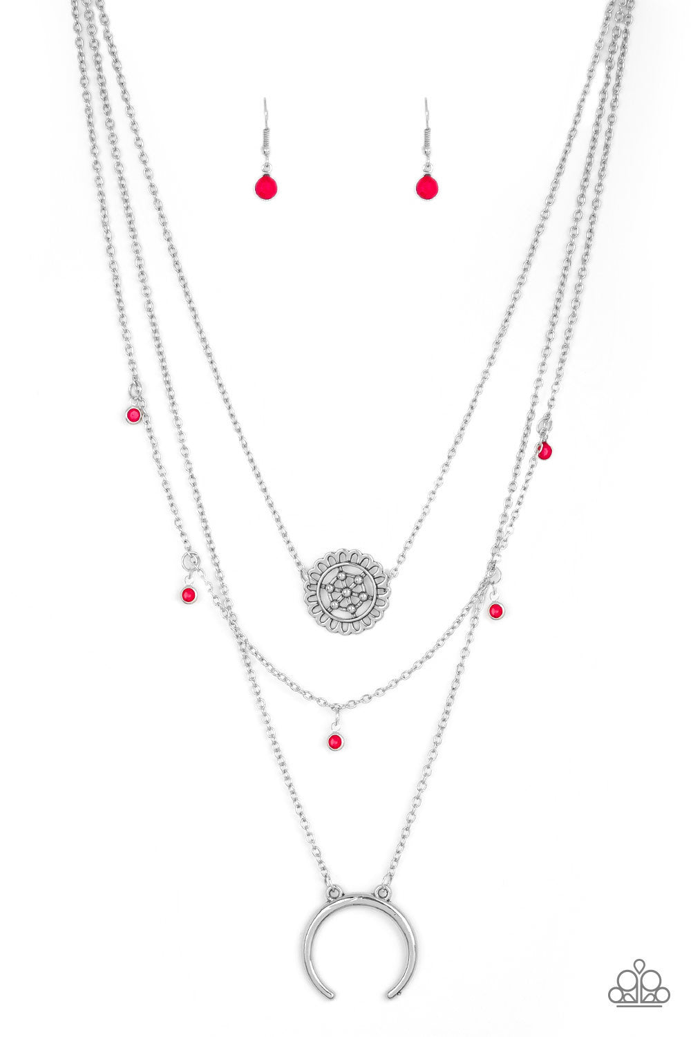 Lunar Lotus – Pink | Paparazzi Necklace