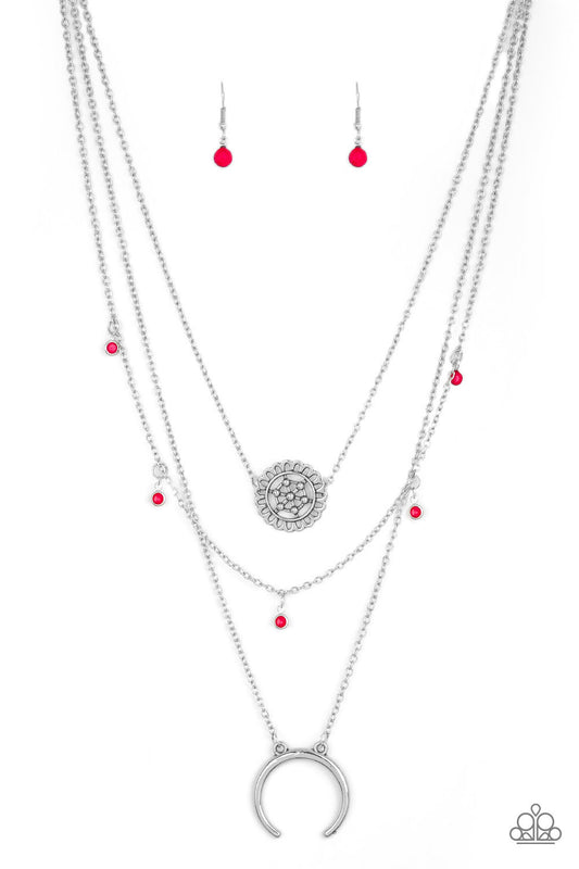 Lunar Lotus – Pink | Paparazzi Necklace
