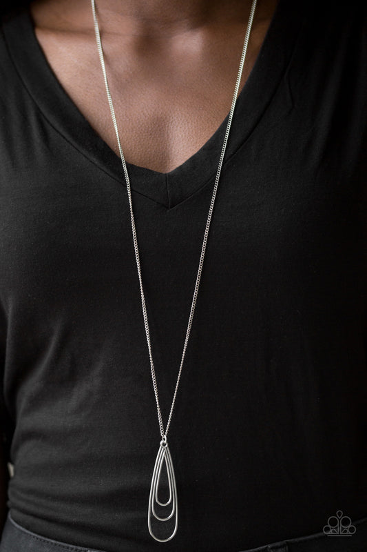 The Big Three – Silver | Paparazzi Necklace