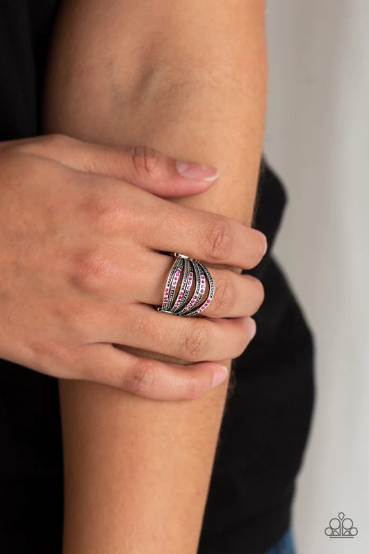 Securing My Finances – Pink | Paparazzi Ring