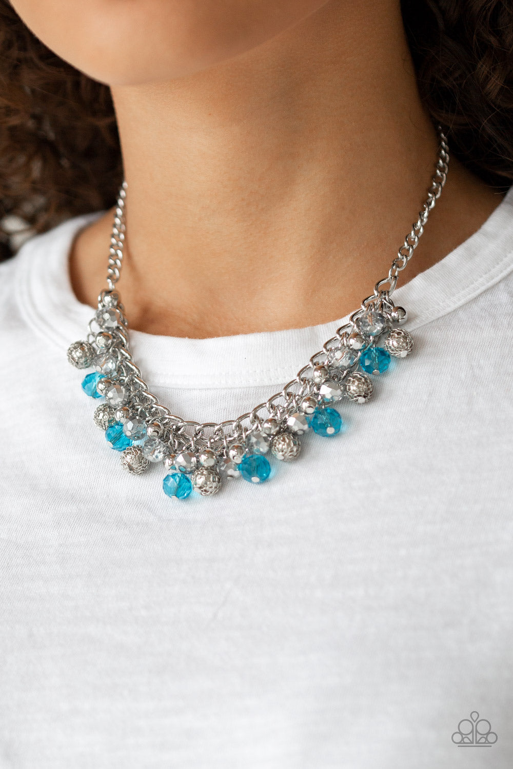 Party Spree – Blue | Paparazzi Necklace