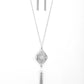 Totally Worth The TASSEL – Silver | Paparazzi Necklace
