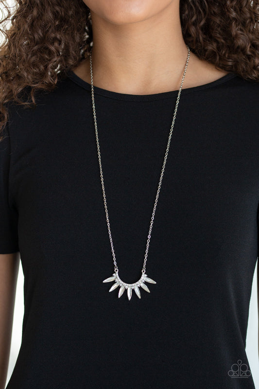 Empirical Elegance – White | Paparazzi Necklace