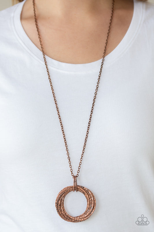 Metal Marathon – Copper | Paparazzi Necklace