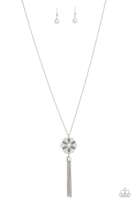 Fine Florals – Silver | Paparazzi Necklace