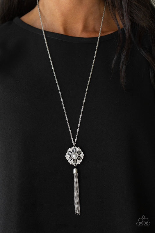 Fine Florals – Silver | Paparazzi Necklace