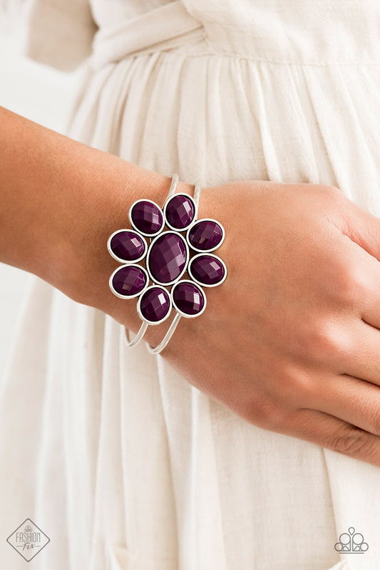 Petal Persuasion – Purple | Paparazzi Bracelet