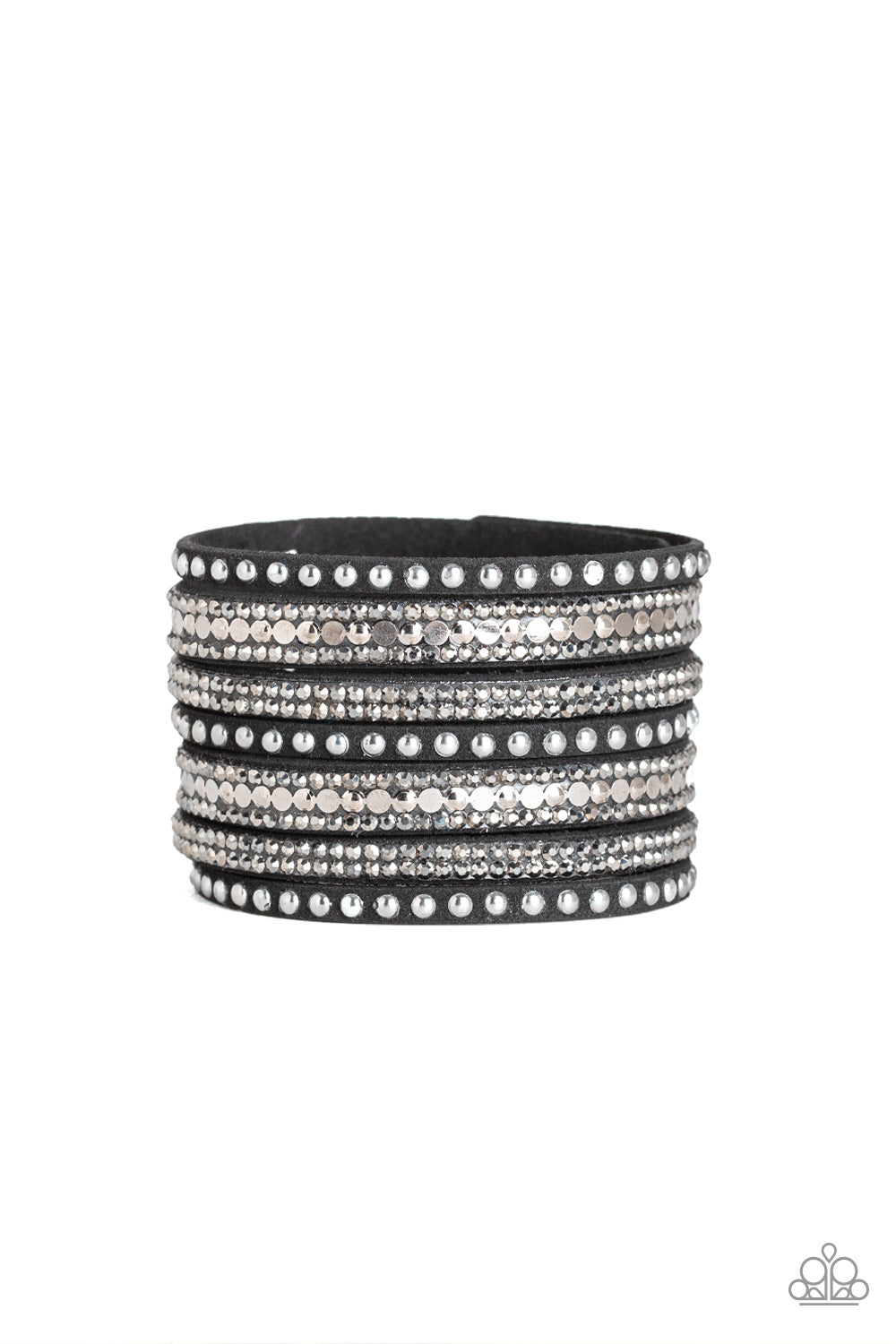 All Hustle and Hairspray – Black | Paparazzi Bracelet