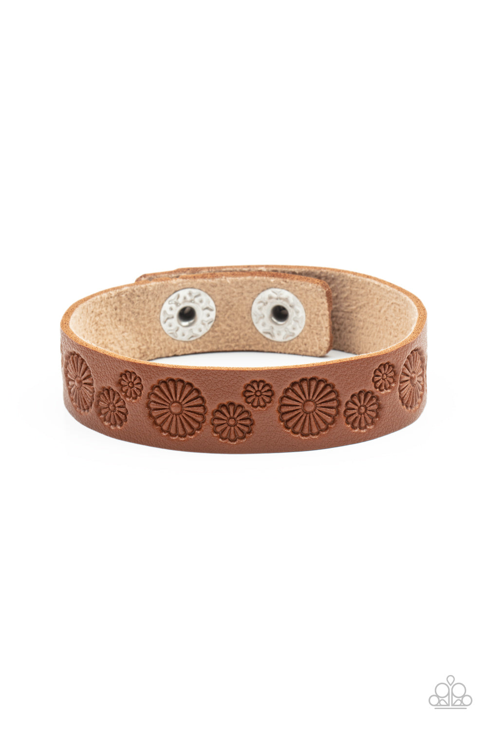 Follow The Wildflowers – Brown | Paparazzi Bracelet