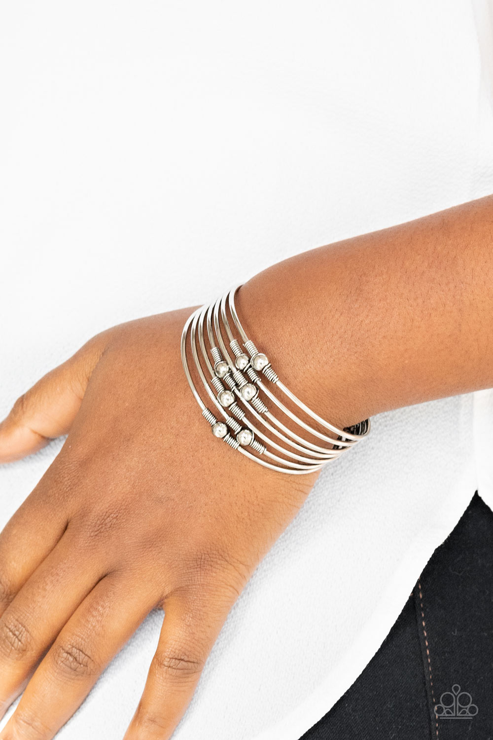 Industrial Intricacies – Silver | Paparazzi Bracelet