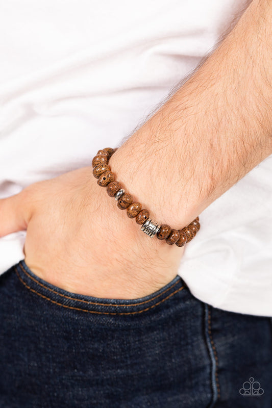 Natural State of Mind - – Brown | Paparazzi Bracelet