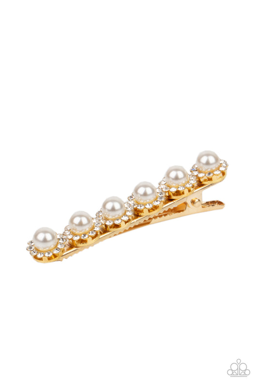 Polished Posh – Gold | Paparazzi Hair Clips