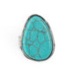 Marble Mecca -Blue – Blue | Paparazzi Ring