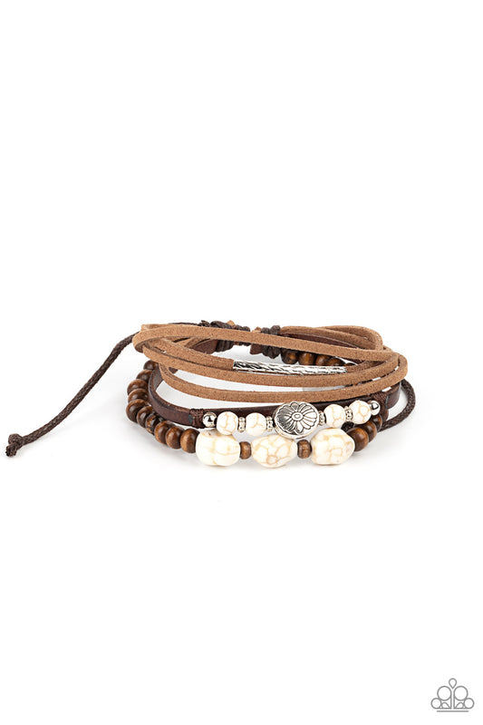 Act Natural – White | Paparazzi Bracelet