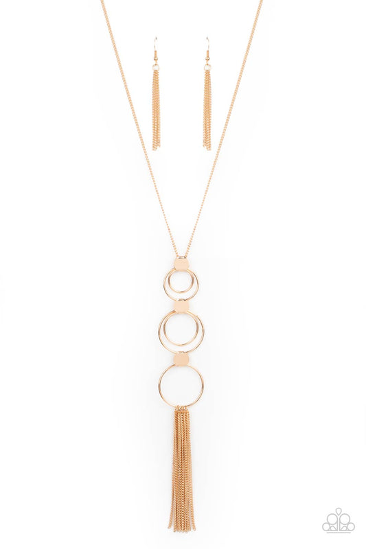 Join The Circle – Gold | Paparazzi Necklace