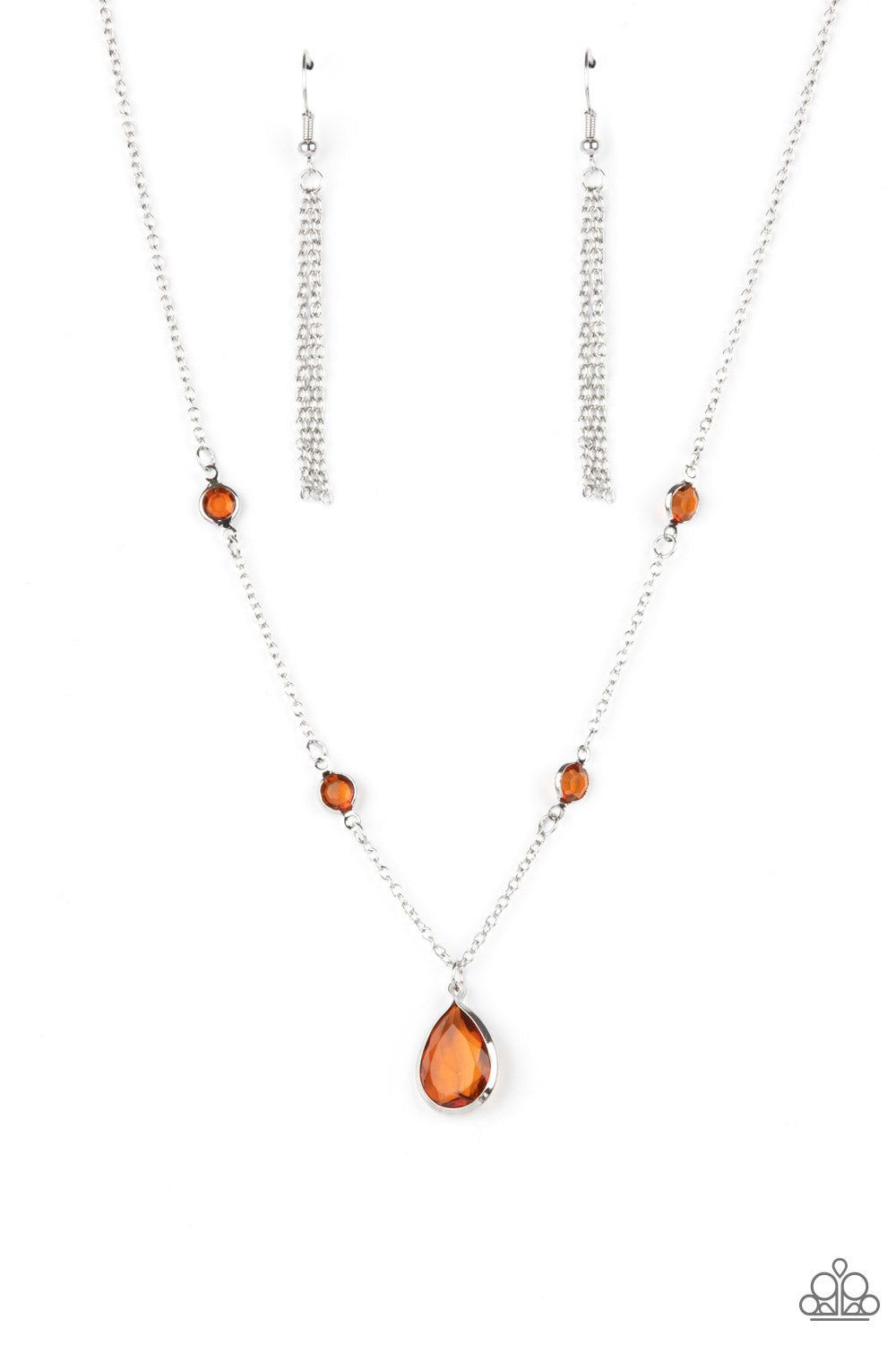 Romantic Rendezvous – Brown | Paparazzi Necklace