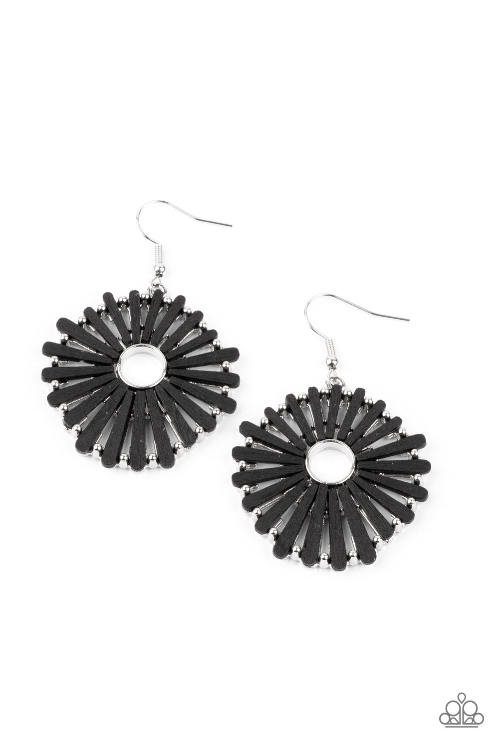 SPOKE Too Soon – Black | Paparazzi Earrings