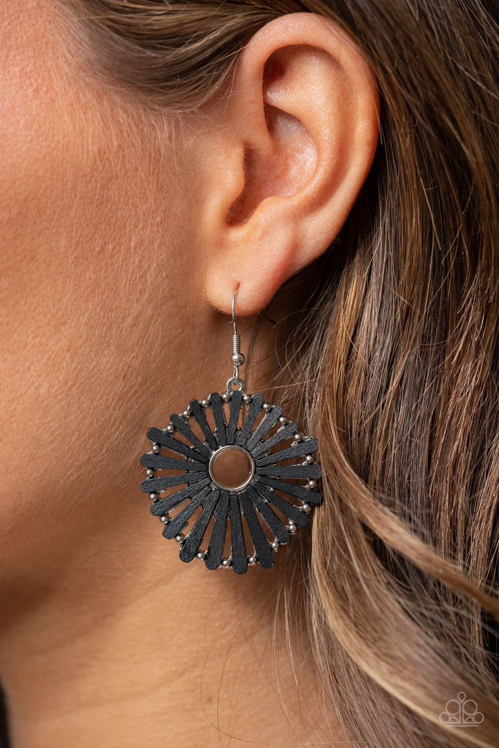 SPOKE Too Soon – Black | Paparazzi Earrings