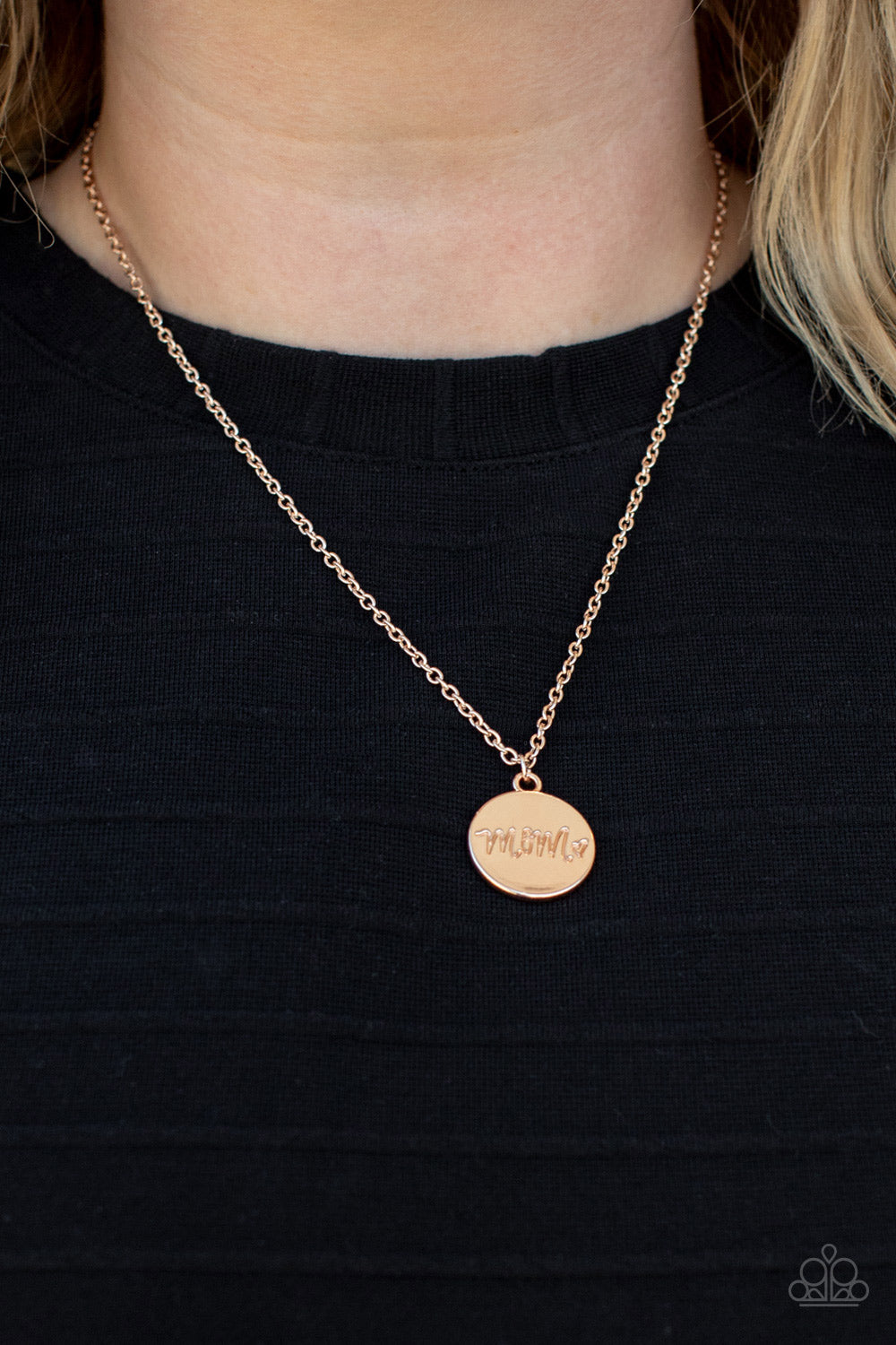 The Cool Mom Rose – Gold | Paparazzi Necklace