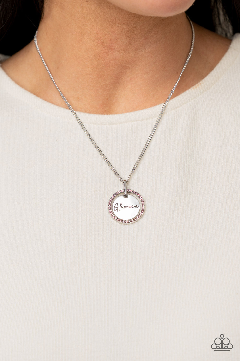 Glam-ma Glamorous – Pink | Paparazzi Necklace