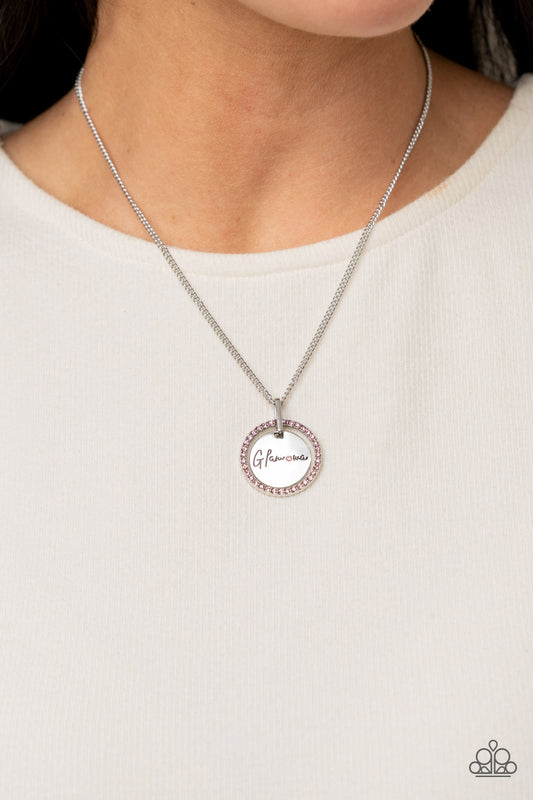 Glam-ma Glamorous – Pink | Paparazzi Necklace