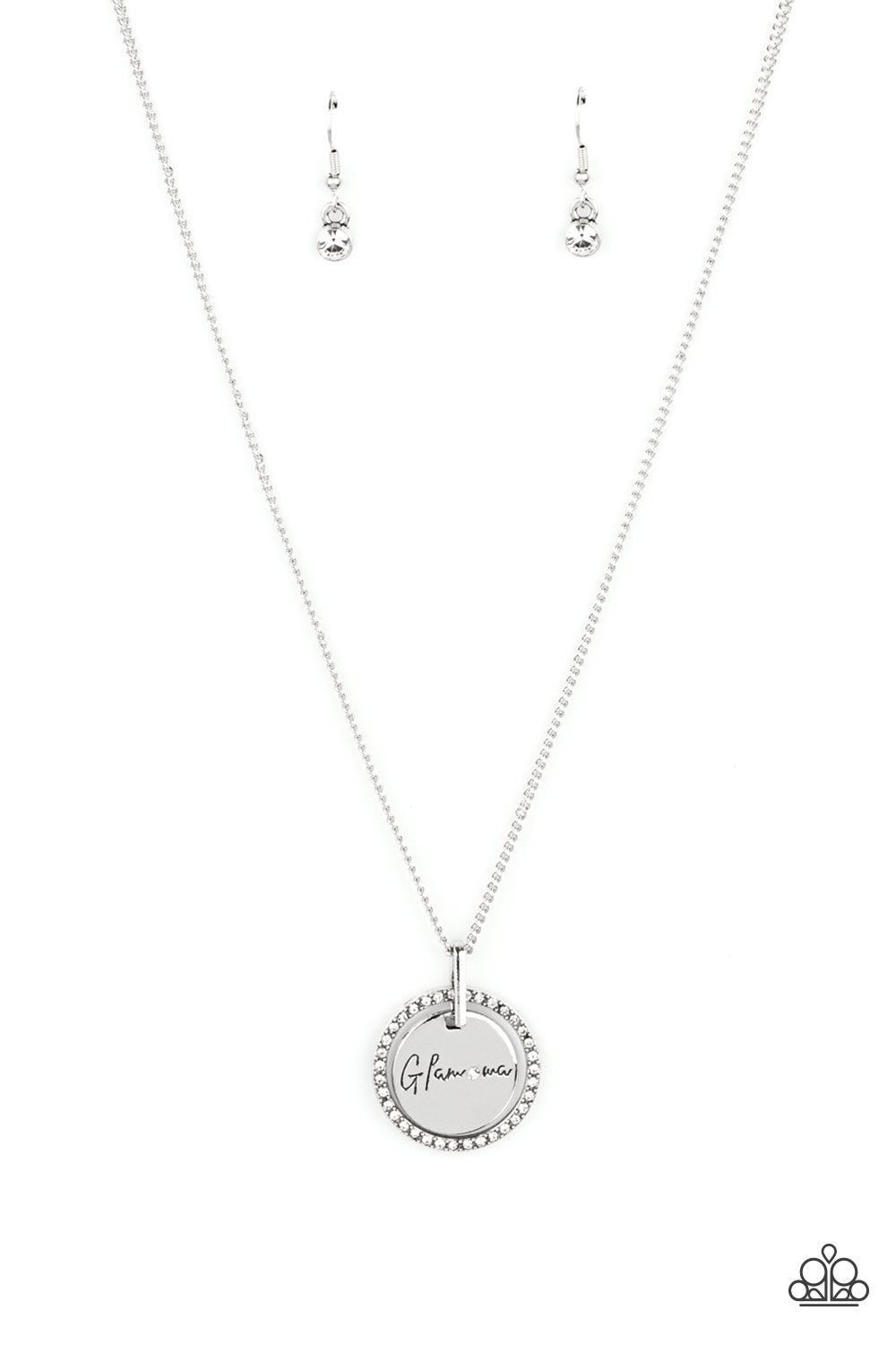 Glam-ma Glamorous – White | Paparazzi Necklace