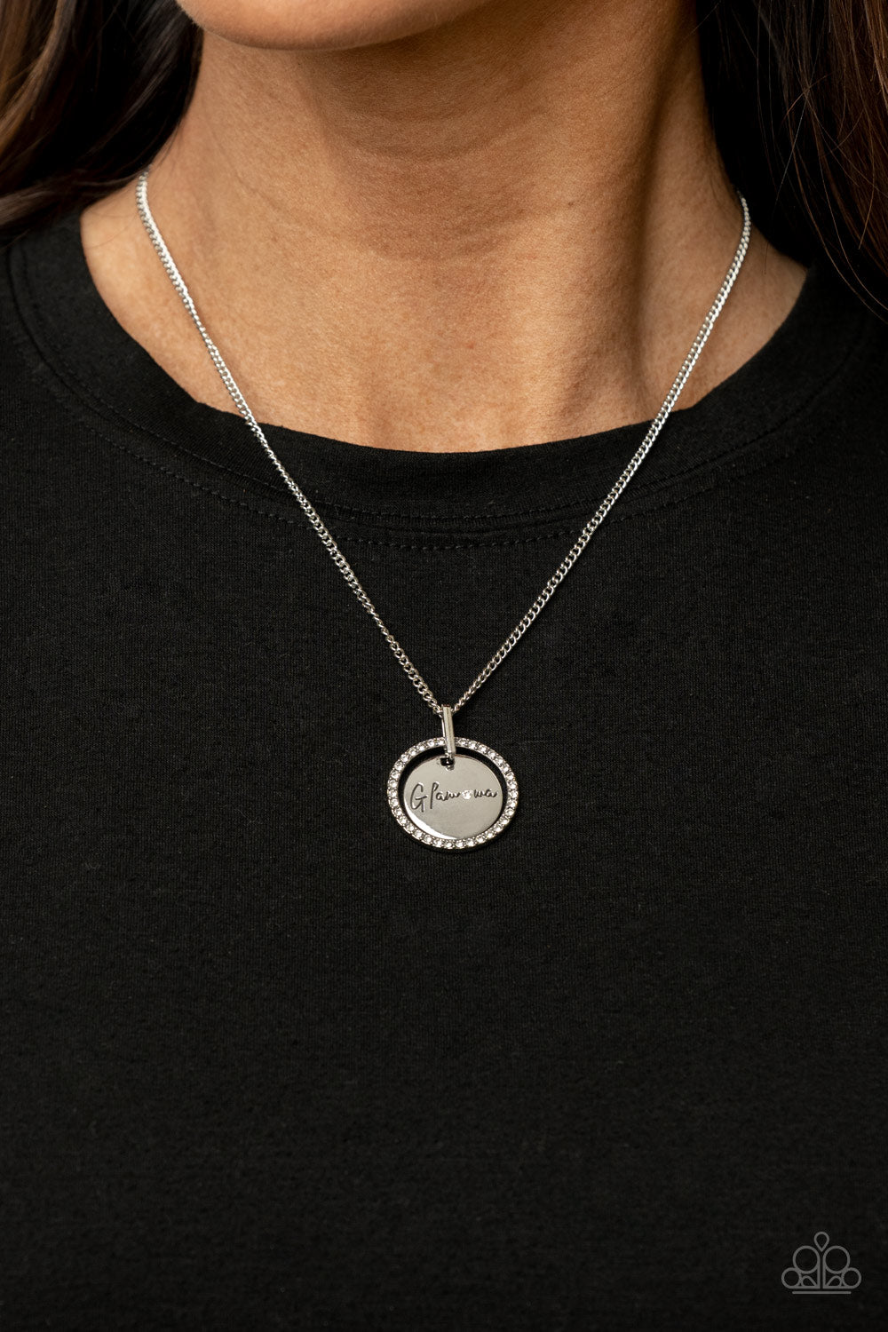 Glam-ma Glamorous – White | Paparazzi Necklace